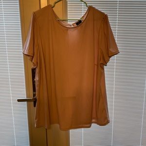 Pink Worthington woman blouse size 2X